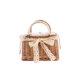 thumbnail image 1 of Bolso Mano Tejido Ratán Vintage para Mujer Bolso Playa Con Perlas Minicesta (A), 1 of 10