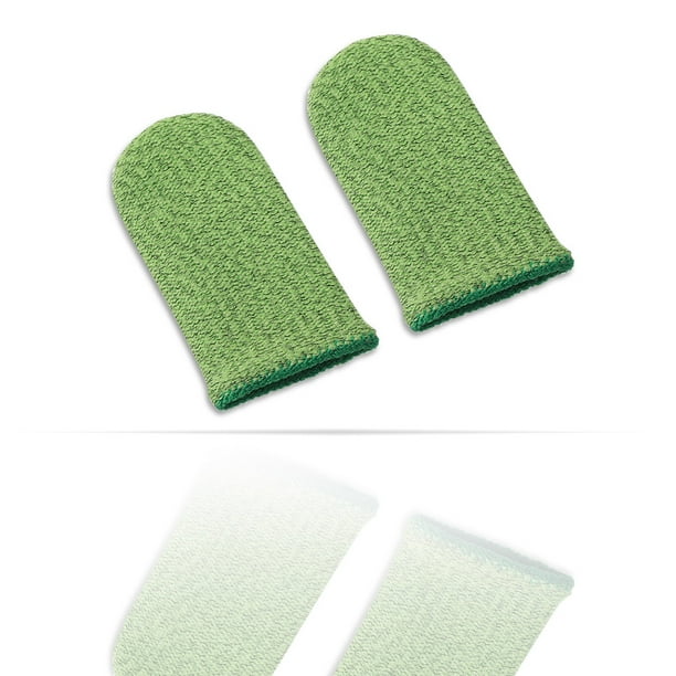 Injueey 2 piezas Fundas para juegos con punta de dedo Juego de teléfonos inteligentes sin costuras Operación suave Controladores Type3 NO3