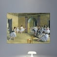 thumbnail image 1 of Wallhogs Degas The Dance Foyer at the Opera on the rue Le Peletier (1872) Poster Wall Mural, 1 of 2
