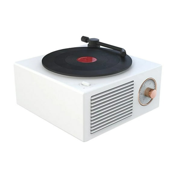 Turntable Speaker Vintage Record Player Stereo Turntable Speaker Vinyl Record Player Bluetooth Turntable Speaker