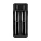 thumbnail image 2 of Cargador de batería USB multifuncional Cargador rápido Cargador de batería de litio 18650 2 ranuras, 2 of 4