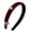 A, variant on Luxurious Women's French High Skull Wide Brimmed Black Velvet Headband - Elegant Hair Accessories for Weddings, Parties, and Photography