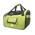 thumbnail image 3 of Pet Life ® 'Ultra-Lock' Collapsible Safety Travel Wire Folding Pet Dog Carseat Car Seat Carrier crate, 3 of 5