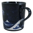 thumbnail image 6 of Pack Of 4 Made In Japan Navy Blue Japanese Hokusai Great Wave Of Kanagawa Mugs, 6 of 9