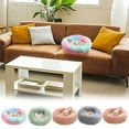 thumbnail image 6 of Summercome Round Donut Calming Dogs Bed, Washable-Round Cozy Soft Pet Bed Puppy & Kitten with Slip-Resistant Bottom Fluffy Plush Faux Fur Dog Bed, Dog Bed for Small Medium Large Dogs, 6 of 6