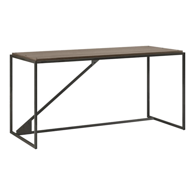 Bush Furniture Raffinerie - Bureau - Rectangulaire - Gris Restauré