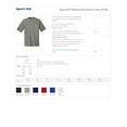thumbnail image 2 of Sport-Tek ST700 Mens Performance Crew - True Navy - Small, 2 of 2