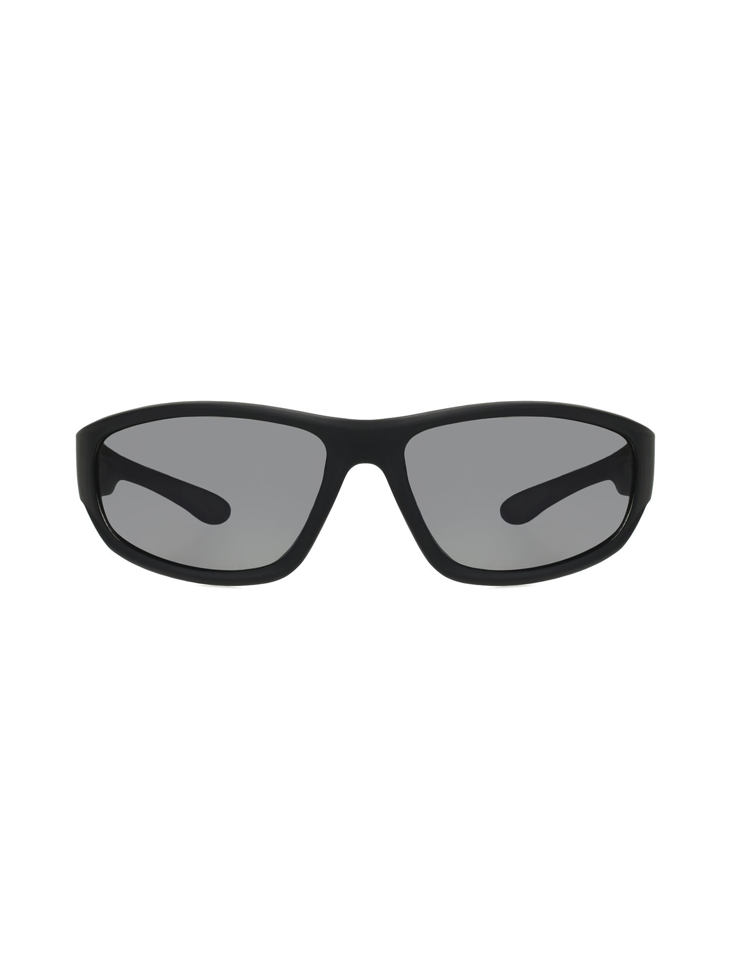 Foster Grant Mens Wrap Black Sunglass