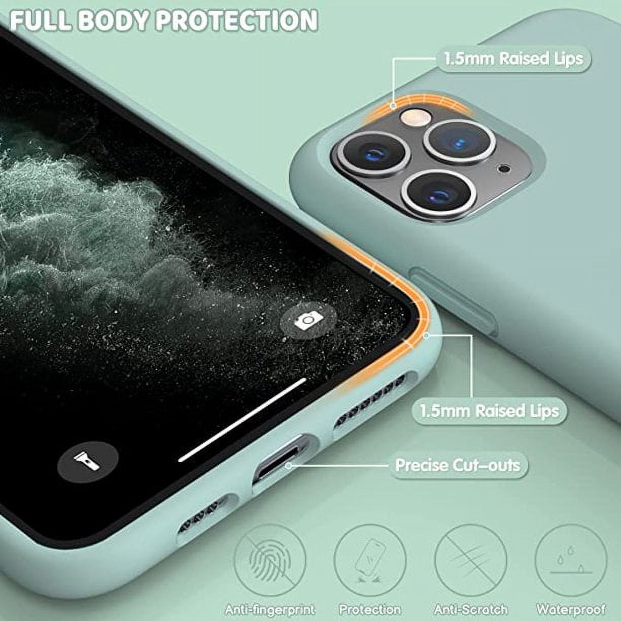 Liquid Silicone iPhone 11 Pro Max Case Black - Caseface