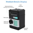 thumbnail image 5 of Kids Piggy Bank,Large Capacity and Auto-Scroll Function Electronic Cash Coin Money Saving Box,ATM Machine Money Bank Toy for Kids Aged 3 4 5 6 7 8 9 10 11 12 13 14 Boys and Girls (Black), 5 of 7