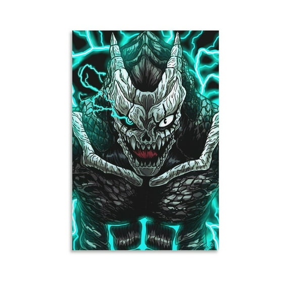 Kaiju No 8 Anime Poster (10) Gifts Canvas Painting Poster Wall Art Decorative Picture Prints Modern Decor 08x12inch(20x30cm)