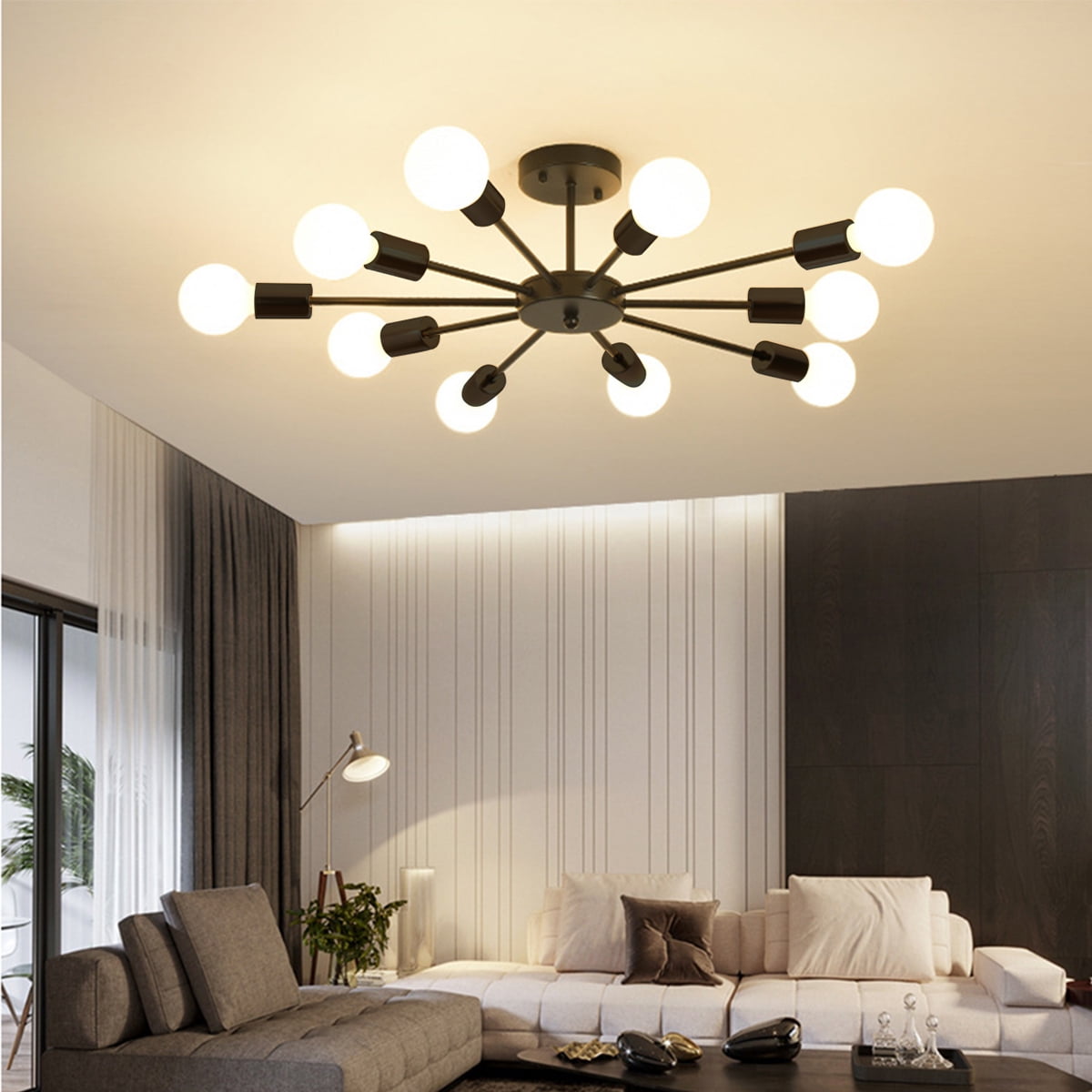 Farmhouse Semi Flush Mount Ceiling Light Fixture Black Industrial Kitchen Ceiling Lamp Rustic Vintage Ceiling Mount 3-Light Chandelier Lighting for Dining Room Hallway Entryway Bedroom Living Room Farmhouse Semi Flush Mount Ceiling Light Fixture Black Industrial Kitchen Ceiling Lamp Rustic Vintage Ceiling Mount 3-Light Chandelier Lighting for Dining Room Hallway Entryway Bedroom Living Room