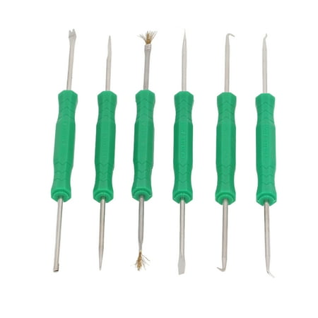 

6 Pcs Set Solder Assist Tool Double Sided Hardened Tip Ergonomically Professional Welding Auxiliary Tools