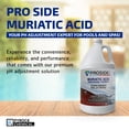 thumbnail image 5 of Muriatic Acid - ProSide - 2-Pack of 1 Gallon Bottles - PH Adjustment & Concrete Etching, 5 of 7