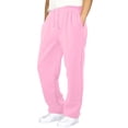 thumbnail image 3 of Men Loose Casual Jogger Pants Elastic Waist Drawstring Straight Leg Sweatpants Breathable Athletic Outdoor Pants With Side Pockets XL, 3 of 8