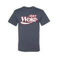 thumbnail image 2 of Wild Bobby Stay Woke, Classic Iconic Soda Logo Parody Men Tee, 2 of 5