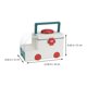 thumbnail image 2 of GOOHOCHY Caja de almacenamiento de primeros auxilios Caja de almacenamiento de medicina familiar plástica, 2 of 7