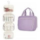 thumbnail image 2 of Neceser colgante Narwey, organizador de maquillaje de viaje, color morado, 2 of 8