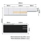 thumbnail image 2 of Cocina Integral Completa Modular Madesa Marcela 280cm BN 03, 2 of 4