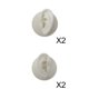 thumbnail image 1 of 4 modelos de de silicona suave, pen para , herramienta de práctica de perforación para exhibición Baoblaze Modelos de orejas de silicona, 1 of 8