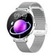 thumbnail image 4 of Reloj inteligente para mujer, modelo con pantalla esférica AMOLED, función de llamada Bluetooth, control táctil completo, clasificación de impermeabilidad IP68, batería de larga duración para uso dia, 4 of 9