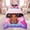 Hot Pink, variant on meiyoeat Ombre Gradient Brushstroke Bedding for Kids Girls, Modern Line Art Duvet Cover Full, Pink Black, Pink Reversible, 3-Piece