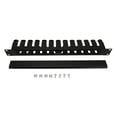 thumbnail image 2 of Cable Management, 12 Slots Widely  Matte Black Finish Rack Mount Cable Management 2U  For Tower Units For 19in Standard Cabinets, 2 of 8