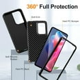 thumbnail image 6 of For Motorola Moto G Play 2024 6.5 inch Life Waterproof Rugged Phone Case,Black,For Moto G Play 2024, 6 of 16