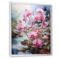 thumbnail image 2 of Designart "pasture Delicate Orchid Oasis I" Floral & Botanical Floater Framed Wall Decor, 2 of 7