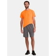 thumbnail image 3 of Athletic Works Men's Tri Blend Active Shorts, 3-Pack, Sizes XS-5XL, 3 of 8