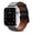 Black, variant on Waloo Breathable Leather Genuine Leather Band for Apple Watch 44/45/46/49mm - Brown