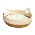 thumbnail image 4 of Cesta para cama de gato Yuyangstore con cojín extraíble nido para dormir transpirable L, 4 of 8