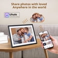 thumbnail image 2 of Marco de fotos digital Dragon Touch WiFi 10.1" 32GB negro, 2 of 7