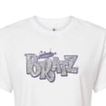 thumbnail image 3 of Bratz - Bling'd Out Logo - Juniors Cropped Cotton Blend T-Shirt, 3 of 5