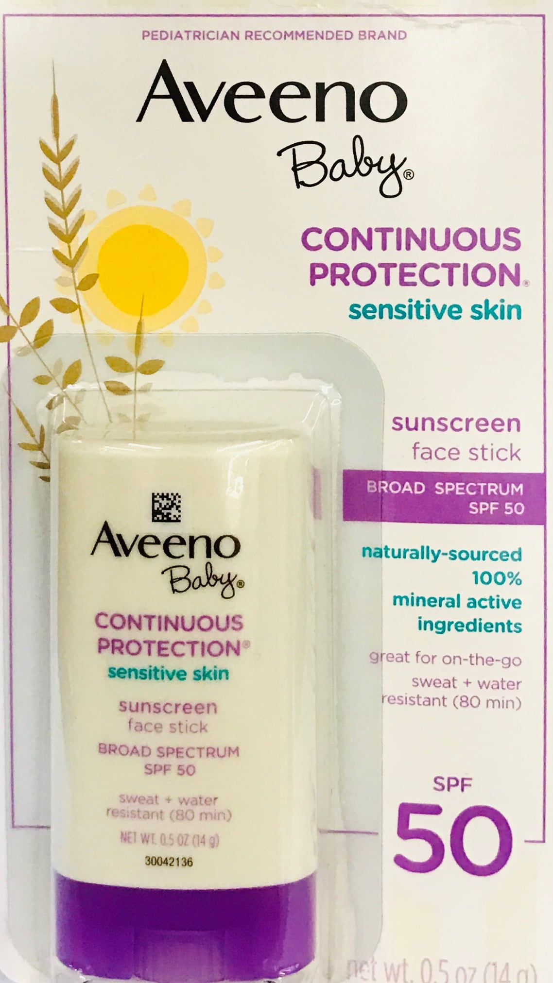 aveeno baby face stick