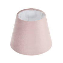 Vintage Small Drum Lamp Shade with E27 E14 Light Socket Compatible for Table and Desk Lamps