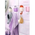 thumbnail image 2 of SZTXJ Set of 4 Cute Panda Bear Hooks Wall Mounted Heavy Duty Aromatherapy Decorative Self Adhesive Hooks for Kids Girls, 2 of 5