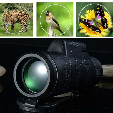 BALIGHT 40x60 HD Day Night Vision Optical Monocular Hunting Camping Hiking