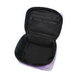 thumbnail image 5 of DIXRUYEE Train Case Cosmetics Organizer Fashion Lavender Floral Elegance Printed Size: 9x6.2x6.5 in, 5 of 5