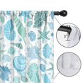 thumbnail image 4 of Funny Window Curtains for Kids Room - 42Wx63H Inch 2 Panels, Rod Pocket Colorful Cartoon Sea Wave Patterns for Boys Bedroom Decor Preschool Classroom Curtains Playroom Living Room Window Drapes, 4 of 5