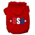 thumbnail image 5 of Pet Dog  Cat Hoodie Screen Printed, "USA Star", 5 of 11