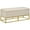 Beige, variant on HOMCOM Storage Ottoman with Flip Top, Upholstered Storage Bench Beige