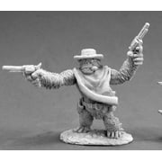 Reaper Miniatures Cactus Joe, Gorilla Gunslinger #50318 Chronoscope Mini Figure