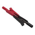 thumbnail image 1 of Sonda de Prueba Abrazadera Conector Pinza Cocodrilo Aislada 2X Rojo + Negro, 1 of 5