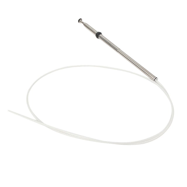 Accesorio de mástil de antena eléctrica 86337-60151, compatible con metal plateado para RX300, piezas de reparación profesionales, accesorios robustos