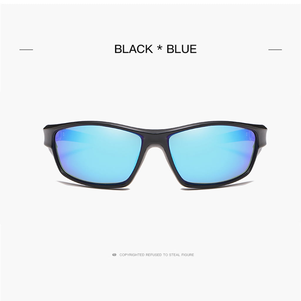 F465 Blue UV Protective Goggles Outdoors Sports Bicycle Cycling Sunglasses 