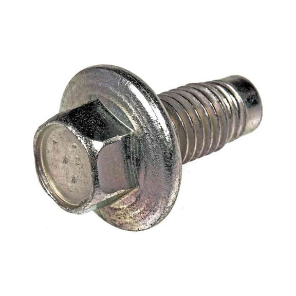 KarParts360 For Lincoln MKZ 2007 08 09 10 11 2012 Engine Oil Drain Plug | Steel | Black | Hex Head Drive Type | 5.8 Bolt Grade | Conventional Drain Method | Replacement For 1W4Z6730-BA, XW4Z6730-BA