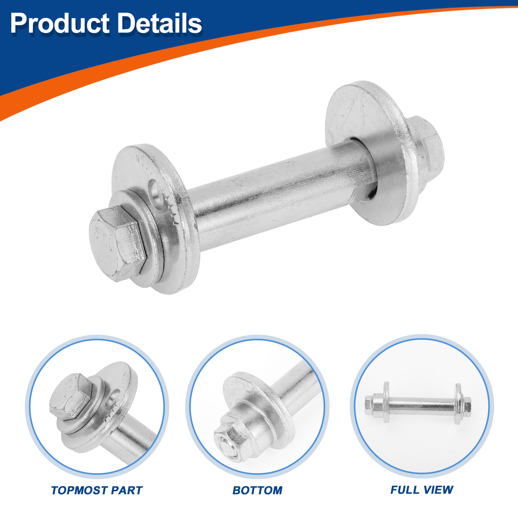 Unique Bargains Camber Alignment Bolt For Toyota RAV4 2000-2005 Rear Alignment Bolt