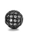 thumbnail image 2 of 10pc Brass Paved Cubic Zircon Metal Beads Bulk Rhinestone Bead Craft 10mm, 2 of 10