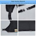 thumbnail image 3 of Silla de comedor de seguridad para bebés con cinturón de seguridad portátil para niños, negra 48*50CM Sincero Electrónica, 3 of 5